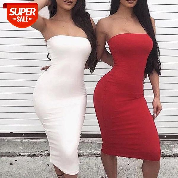 off shoulder solid dress women 2021 summer sleeveless strapless basic black white bodycon bandage hip midi dress robe femme #882f, White;black
off shoulder solid dress women 2021 summer sleeveless strapless basic black white bodycon bandage hip midi dress robe femme #882f, White;black