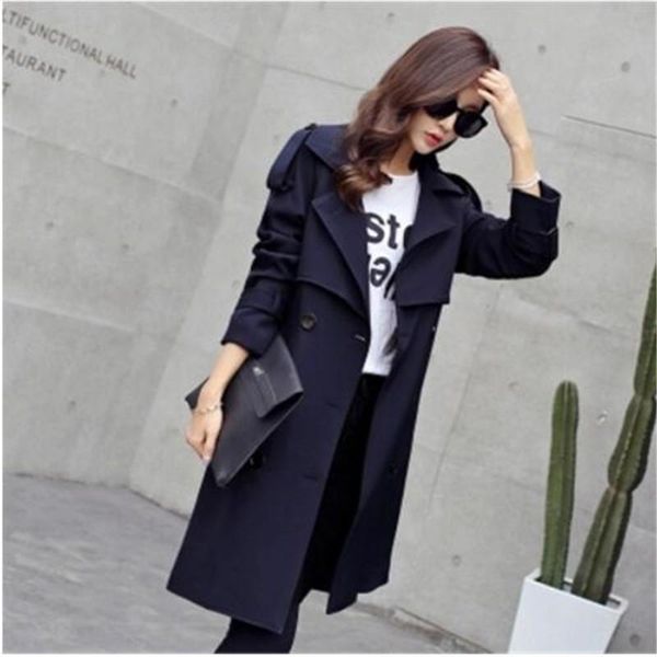 women's trench coats 2021 casual women spring autumn fashion turn down collar double breasted overcoat plus size loose long c170, Tan;black
women's trench coats 2021 casual women spring autumn fashion turn down collar double breasted overcoat plus size loose long c170, Tan;black