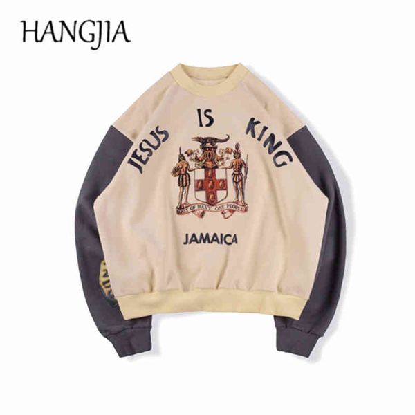 jus is king sweatshirt patchwork print urban streetwear stranger thing kanye concert hip hop hoodie pullovers men and women, Black
jus is king sweatshirt patchwork print urban streetwear stranger thing kanye concert hip hop hoodie pullovers men and women, Black