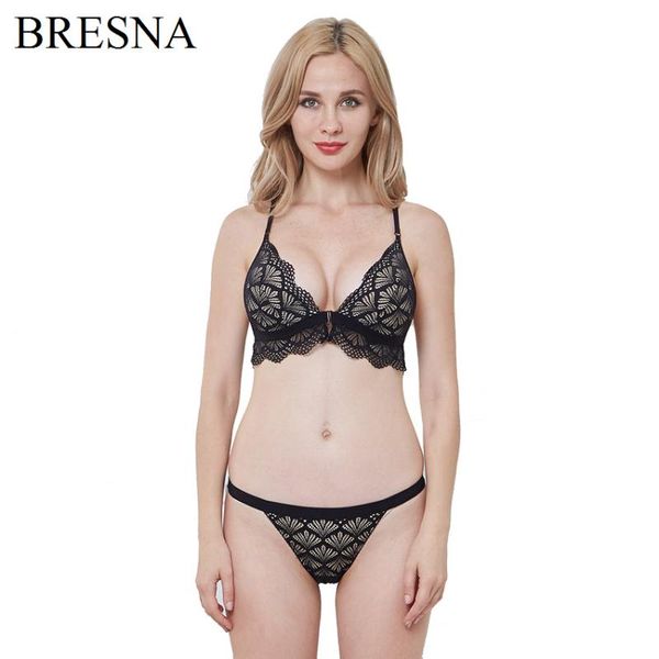 bras sets front closure butterfly backless lace bra and thong set wireless removable lined lingerie underwear for women undies, Red;black
bras sets front closure butterfly backless lace bra and thong set wireless removable lined lingerie underwear for women undies, Red;black
