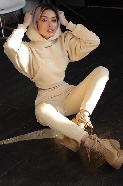 women's two piece pants autumn winter tracksuit suit crop hoodies sport suits female fashion loose casual running 2 set lady, White
women's two piece pants autumn winter tracksuit suit crop hoodies sport suits female fashion loose casual running 2 set lady, White