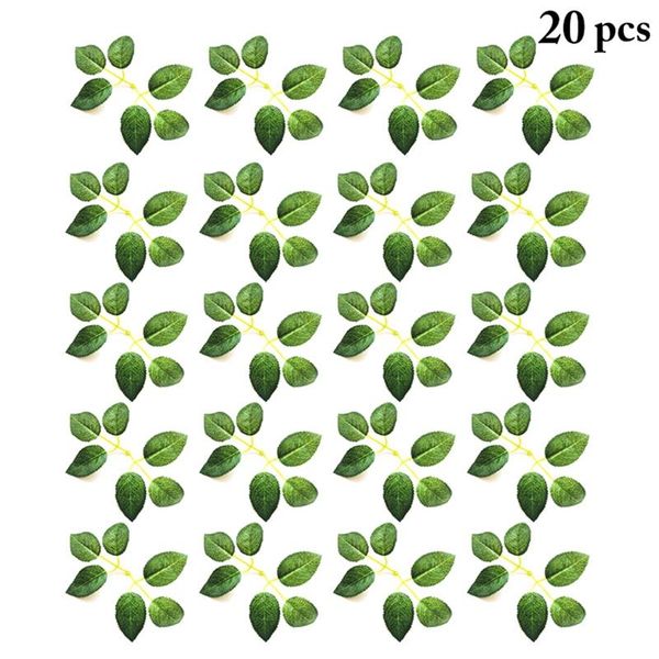 decorative flowers & wreaths 20pcs artificial rose leaves realistic diy greenery faux flower decor wedding accessories home
decorative flowers & wreaths 20pcs artificial rose leaves realistic diy greenery faux flower decor wedding accessories home