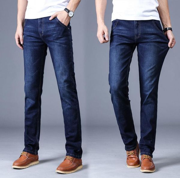 21 spring jeans men's straight cylinder large size elastic high waist casual trousers mens jeans boyfriend, Blue
21 spring jeans men's straight cylinder large size elastic high waist casual trousers mens jeans boyfriend, Blue