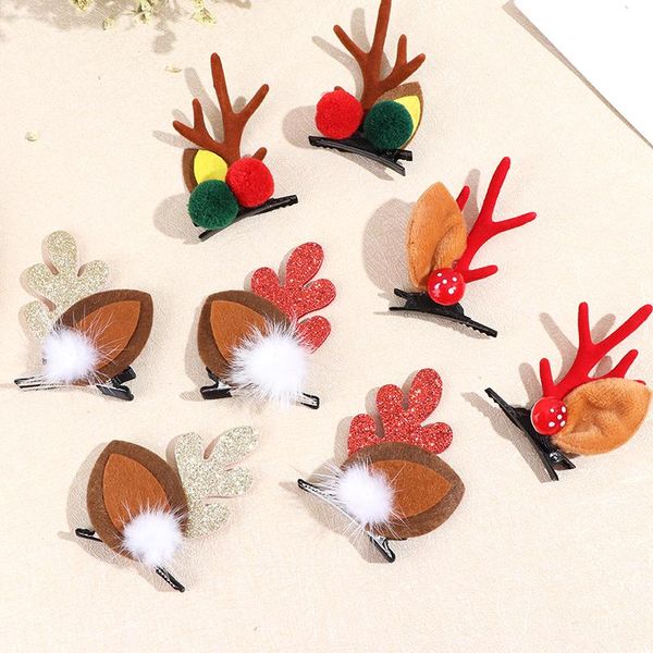 1pair fashion cute christmas deer horn hair barrette hairpin gift hair for women girl children cosplay accessories headdress, Slivery;white
1pair fashion cute christmas deer horn hair barrette hairpin gift hair for women girl children cosplay accessories headdress, Slivery;white