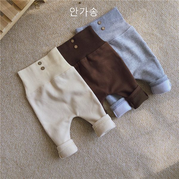 2021 new korean style winter ribbed fleece newborn baby leggings cozy cotton boys girls solid high waist kids thick harem pants 1rcr, Blue
2021 new korean style winter ribbed fleece newborn baby leggings cozy cotton boys girls solid high waist kids thick harem pants 1rcr, Blue