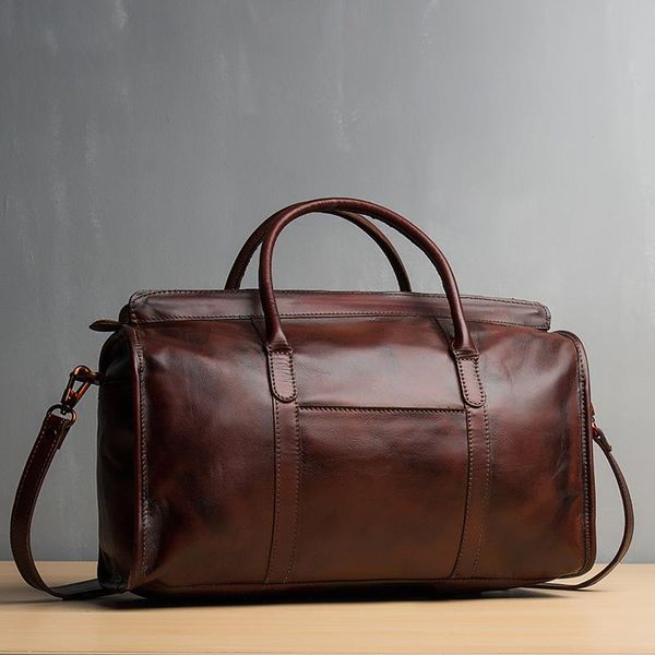 duffel bags men vintage vegetable-tanned genuine leather travel bag cow carry on luggage weekend shoulder malas de viagem
duffel bags men vintage vegetable-tanned genuine leather travel bag cow carry on luggage weekend shoulder malas de viagem