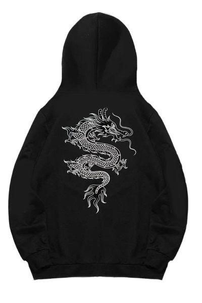 men's hoodies & sweatshirts dragon printed hooded sweatshirt 2021 autumn-winter female streetwear long sleeve drawstring casual loose, Black
men's hoodies & sweatshirts dragon printed hooded sweatshirt 2021 autumn-winter female streetwear long sleeve drawstring casual loose, Black