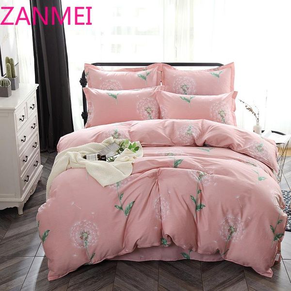 high-quality pink dandelion flower duvet cover leaf bed sheet kid bedding set twin single king cotton home textile
high-quality pink dandelion flower duvet cover leaf bed sheet kid bedding set twin single king cotton home textile