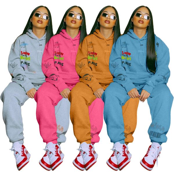 2021 new letter digital printing drawstring hoodie & stacked sweatpants jogger women two piece outfits autumn casual tracksuits zk0k, Gray
2021 new letter digital printing drawstring hoodie & stacked sweatpants jogger women two piece outfits autumn casual tracksuits zk0k, Gray