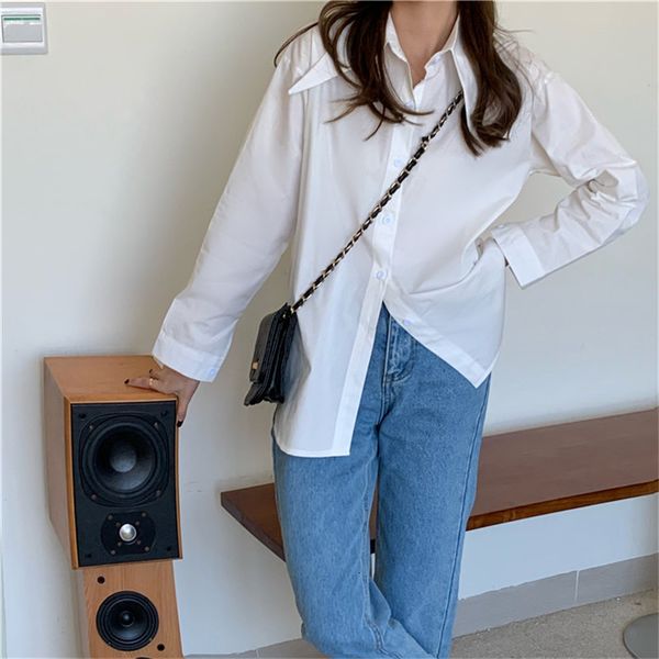 women's hoodies & sweatshirts hzirip lapels all the fancy solid loose games oversize casual streetwear elegant office lady brief shirt, Black
women's hoodies & sweatshirts hzirip lapels all the fancy solid loose games oversize casual streetwear elegant office lady brief shirt, Black