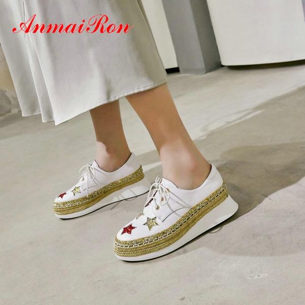 dress shoes anmairon 2021 basic genuine leather round toe pumps women luxury designers lace-up wedges wedding 34-39, Black
dress shoes anmairon 2021 basic genuine leather round toe pumps women luxury designers lace-up wedges wedding 34-39, Black
