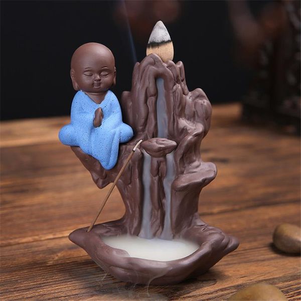 little monk backflow incense cones incense stick burner mountain smoke waterfall ceramic censer home decor
little monk backflow incense cones incense stick burner mountain smoke waterfall ceramic censer home decor