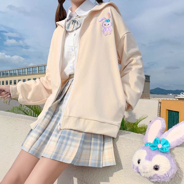 women's knits & tees harajuku oversized anime zip up hoodies women y2k plus size kawaii rabbit clothes korean fashion long sleeve, White
women's knits & tees harajuku oversized anime zip up hoodies women y2k plus size kawaii rabbit clothes korean fashion long sleeve, White