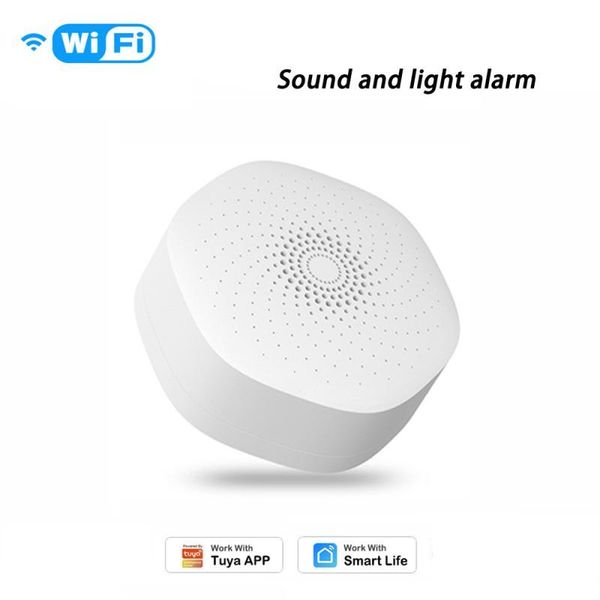 smart home control tuya wifi sound and light alarm one-click network configuration app life remote linkage
smart home control tuya wifi sound and light alarm one-click network configuration app life remote linkage