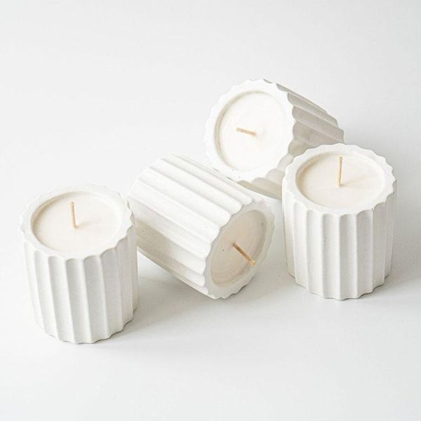 craft tools silicone molds for concrete candle vessel round cement cup mould stripe desing diy planter mold
craft tools silicone molds for concrete candle vessel round cement cup mould stripe desing diy planter mold