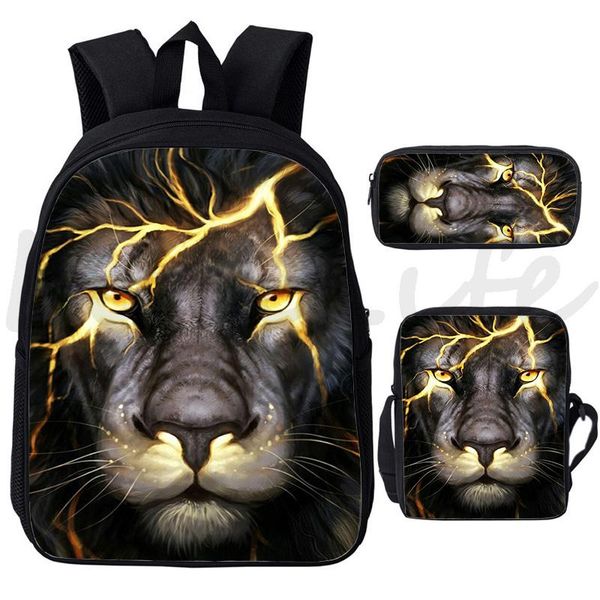 backpack 3 pcs set animal lion wolf cool pen bags students book fashion school teens travel rucksack mochilas
backpack 3 pcs set animal lion wolf cool pen bags students book fashion school teens travel rucksack mochilas