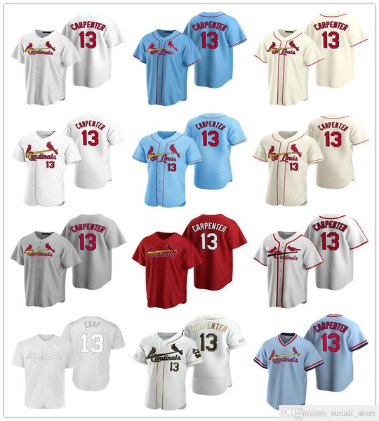 stitched men women kids 13 matt carpenter jerseys white blue red grey cream 13 carp baseball shirts lady youth quality, Blue;black
stitched men women kids 13 matt carpenter jerseys white blue red grey cream 13 carp baseball shirts lady youth quality, Blue;black