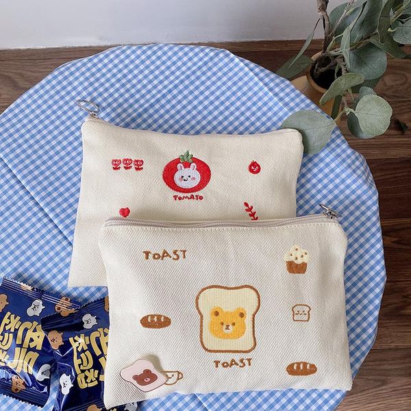 korea cartoon bear pencil case student fashion storage bag ins wind hand account school stationery box pen portable bags
korea cartoon bear pencil case student fashion storage bag ins wind hand account school stationery box pen portable bags