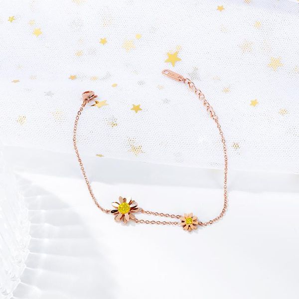 bangle cl-91 personalized sunflower small daisy diamond forest flower bracelet trend jewelry wholesale, Black
bangle cl-91 personalized sunflower small daisy diamond forest flower bracelet trend jewelry wholesale, Black