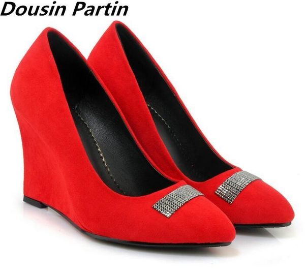 dress shoes dousin partin 2021 wedges heel fashion women pumps pointed toe height increasing n789542 ladies szie 35-40, Black
dress shoes dousin partin 2021 wedges heel fashion women pumps pointed toe height increasing n789542 ladies szie 35-40, Black