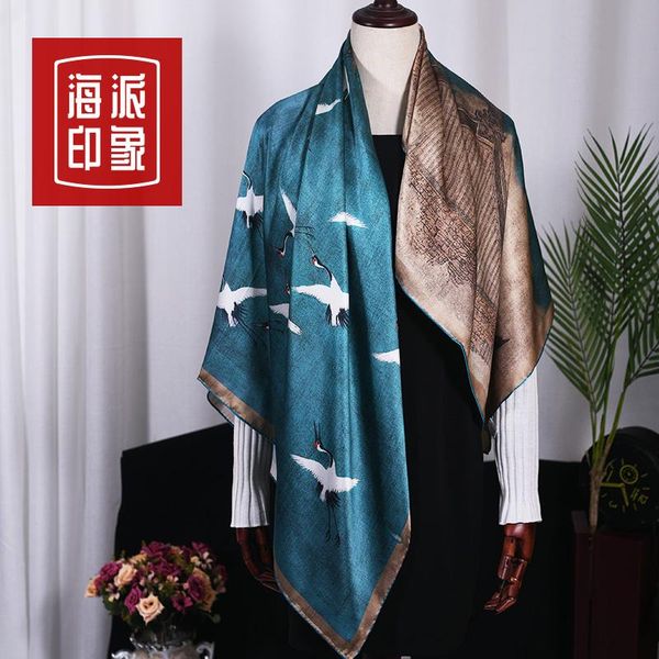 scarves shanghai impression 110 ms silk square heavy scarf spring hangzhou gift box, Blue;gray
scarves shanghai impression 110 ms silk square heavy scarf spring hangzhou gift box, Blue;gray