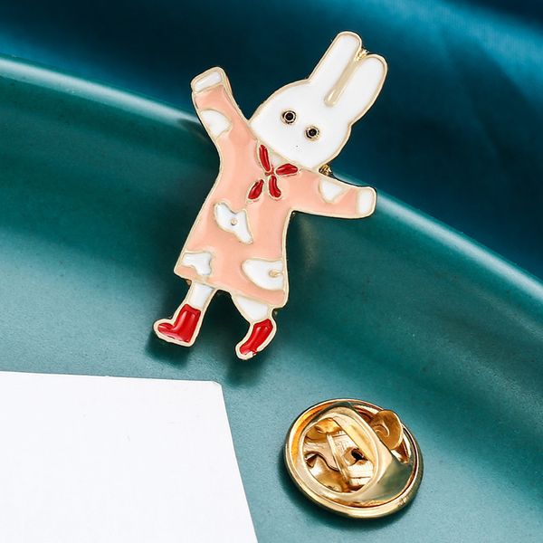 fashion creative new animal brooch fashion simple oil dripping rabbit brooch shirt accessories, Gray
fashion creative new animal brooch fashion simple oil dripping rabbit brooch shirt accessories, Gray