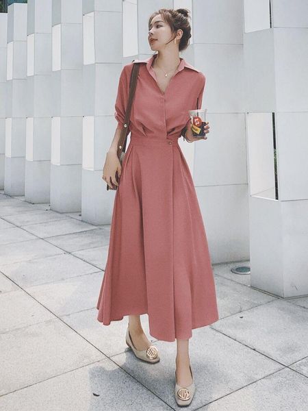casual dresses 2021 plus size summer shirt dress evening female vintage party oversize long sleeve beach women robe vestido prom, Black;gray
casual dresses 2021 plus size summer shirt dress evening female vintage party oversize long sleeve beach women robe vestido prom, Black;gray