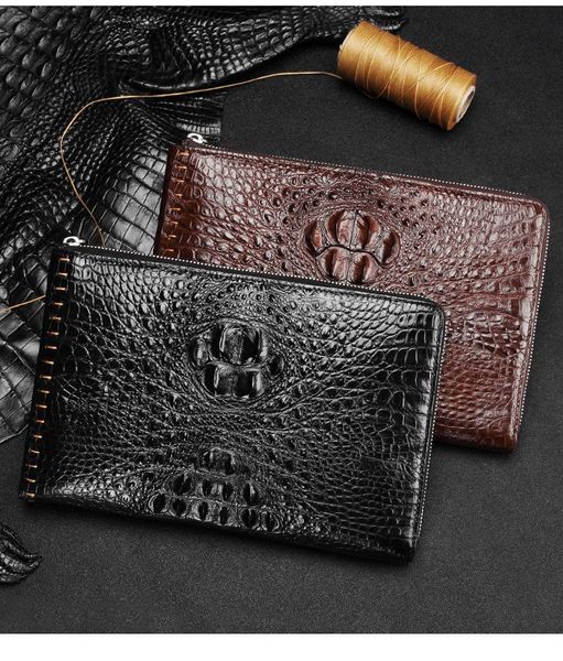 wallets men's crocodile leather purse go out hand caught office briefcase wallet, Red;black
wallets men's crocodile leather purse go out hand caught office briefcase wallet, Red;black