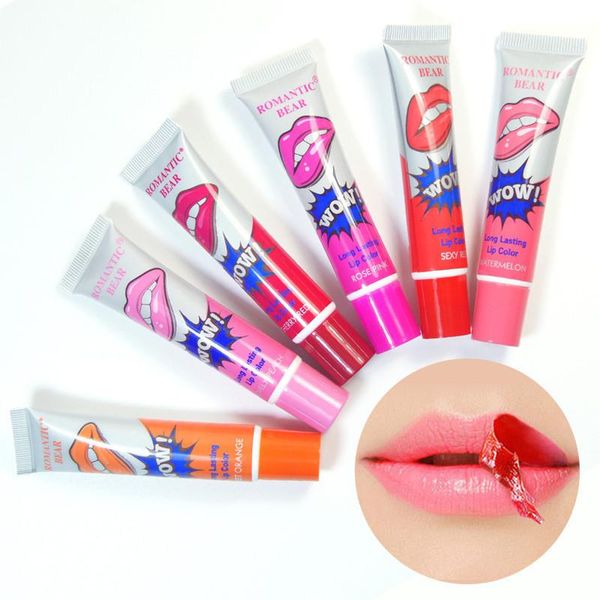 lip gloss amazing 6 colors peel off liquid lipstick waterproof long lasting mask moisturizer makeup tear pull lint cosmetics
lip gloss amazing 6 colors peel off liquid lipstick waterproof long lasting mask moisturizer makeup tear pull lint cosmetics