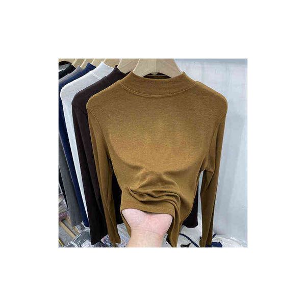 women's sweaters simple temperament long sleeve t-shirt bottom shirt women's 2021 winter fashion solid color round neck thin inner, White;black
women's sweaters simple temperament long sleeve t-shirt bottom shirt women's 2021 winter fashion solid color round neck thin inner, White;black