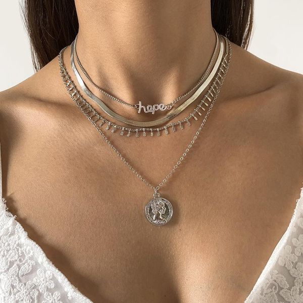pendant necklaces lovoacc stylish metallic head portrait round coin necklace for women ladies gold silver color chokers jewelry
pendant necklaces lovoacc stylish metallic head portrait round coin necklace for women ladies gold silver color chokers jewelry