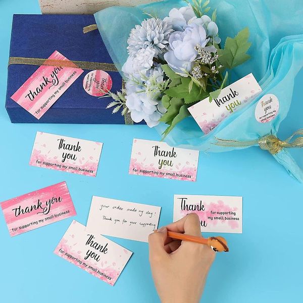 gift wrap 50/500pcs thank you stickers for supporting my small business thanks greeting cards candy bags paper seal label party favor
gift wrap 50/500pcs thank you stickers for supporting my small business thanks greeting cards candy bags paper seal label party favor