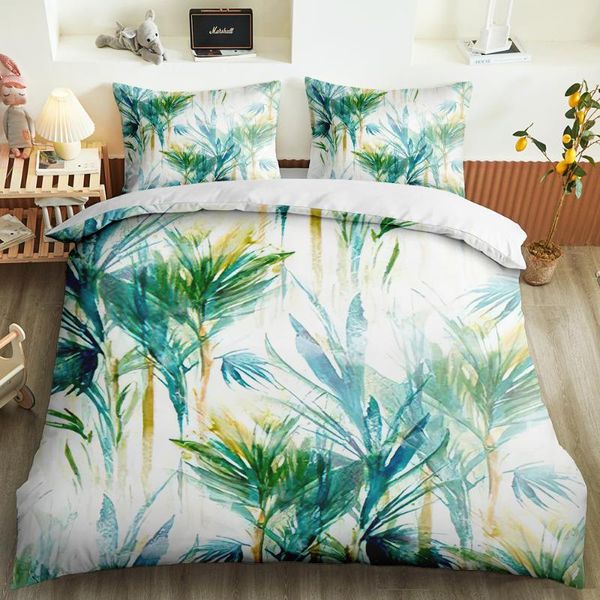 bedding sets 3d printing tropical plants leaves bed set duvet cover pillowcases child and comforter bedroom home decor
bedding sets 3d printing tropical plants leaves bed set duvet cover pillowcases child and comforter bedroom home decor