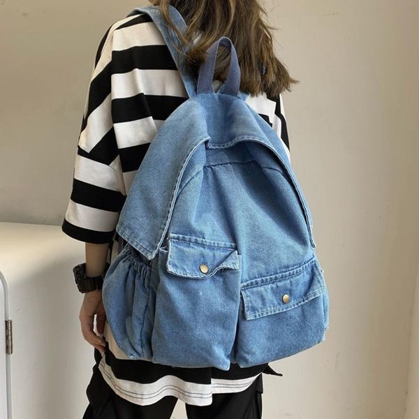 backpack dikizfly denim canvas women large capacity student backpacks for teenage girls travel bag 2021 fashion women's
backpack dikizfly denim canvas women large capacity student backpacks for teenage girls travel bag 2021 fashion women's