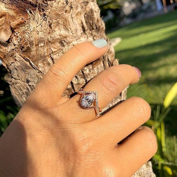 wedding rings waterdrop shape zircon for women rose yellow gold silver color 7 items engagement fashion jewelry kbr147, Slivery;golden
wedding rings waterdrop shape zircon for women rose yellow gold silver color 7 items engagement fashion jewelry kbr147, Slivery;golden