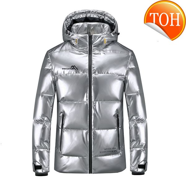 -30 degree winter men's jacket white duck down parks windbreaker waterproof hooded snow male jackets shiny parkas dropshipping, Black
-30 degree winter men's jacket white duck down parks windbreaker waterproof hooded snow male jackets shiny parkas dropshipping, Black