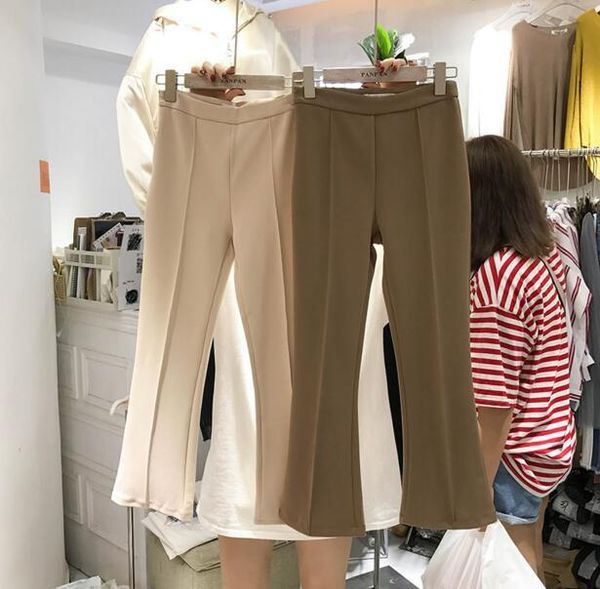 women's pants & capris 2021 autumn arrival women korean solid color high waist zipper slim long trousers, Black;white
women's pants & capris 2021 autumn arrival women korean solid color high waist zipper slim long trousers, Black;white