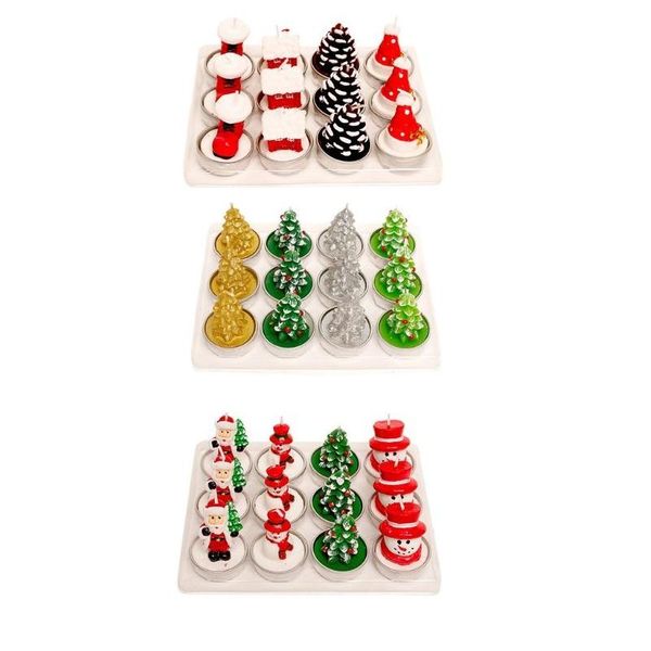 12pcs/set santa claus snowman tree candles christmas decoration xmas home party wedding holiday celebration qx2e
12pcs/set santa claus snowman tree candles christmas decoration xmas home party wedding holiday celebration qx2e