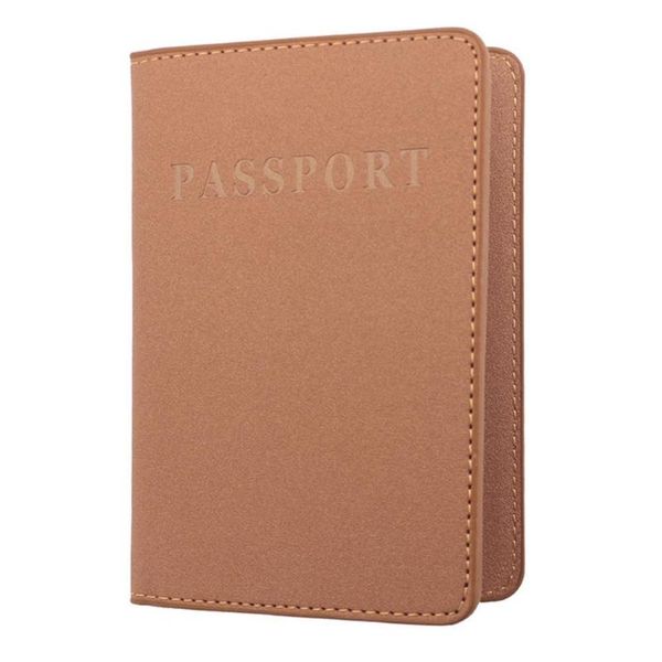 card holders solid color leather travel passport holder cover id ticket pouch bag protector wallet business soft, Brown;gray
card holders solid color leather travel passport holder cover id ticket pouch bag protector wallet business soft, Brown;gray