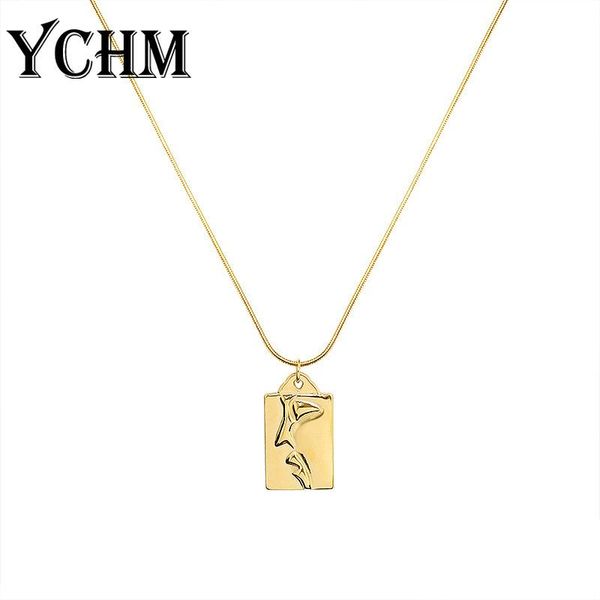 pendant necklaces ychm human face necklace snake chain bijoux femme stainless steel for women fashion gift jewelry, Silver
pendant necklaces ychm human face necklace snake chain bijoux femme stainless steel for women fashion gift jewelry, Silver