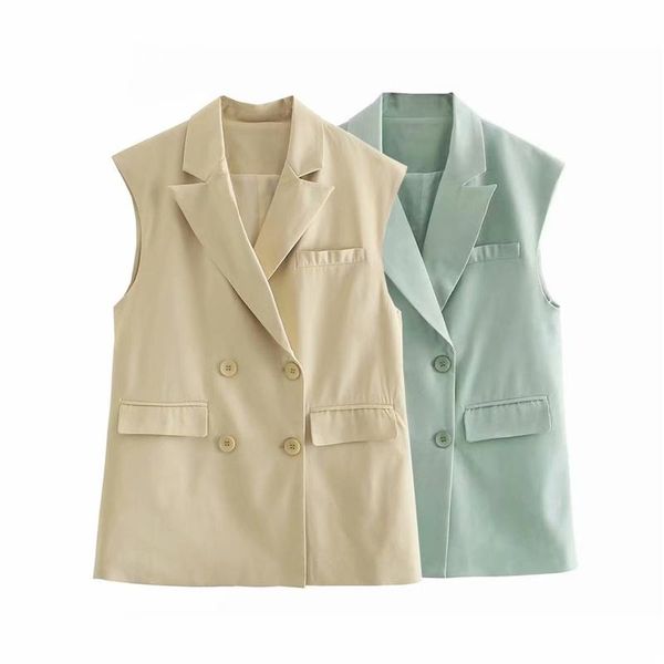 women's vests blsqr straight casual fashion waistcoat lady double breasted pockets elegant vest female vintage chic streetwear, Black;white
women's vests blsqr straight casual fashion waistcoat lady double breasted pockets elegant vest female vintage chic streetwear, Black;white
