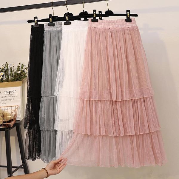 skirts 2021 spring autumn fashion women beautiful mesh layered skirt ladies high waist party a-line a593, Black
skirts 2021 spring autumn fashion women beautiful mesh layered skirt ladies high waist party a-line a593, Black