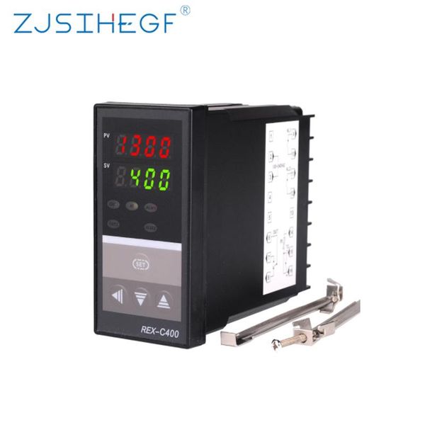 smart home control double output rex-c400 ssr relay ac 220v digital thermostat intelligent pid temperature controller
smart home control double output rex-c400 ssr relay ac 220v digital thermostat intelligent pid temperature controller