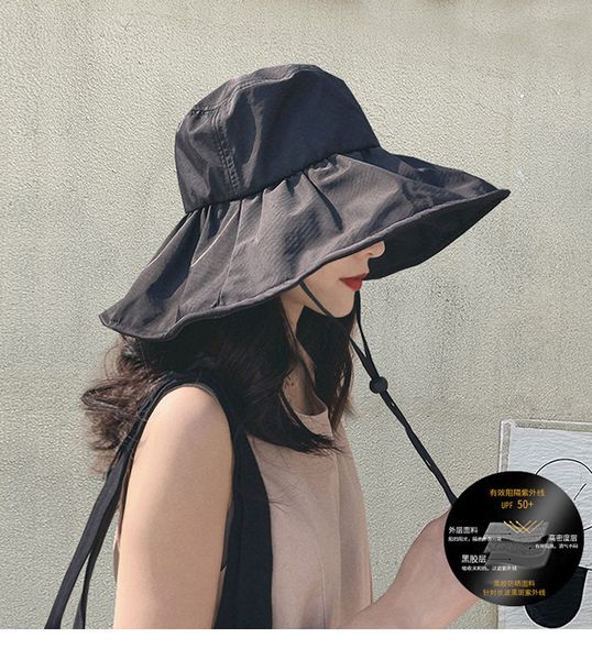 upf50+ summer new vinyl coated uv sun visor hat spring summer breathable fairy fisherman hat basin hats, Blue;gray
upf50+ summer new vinyl coated uv sun visor hat spring summer breathable fairy fisherman hat basin hats, Blue;gray