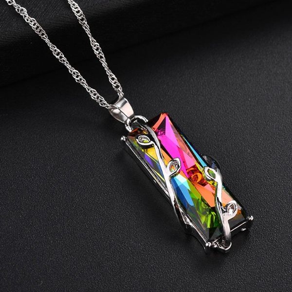 designer necklace luxury jewelry rainbow stone tree of life pendant for women men long chain crystal glass leaves square statement, Silver
designer necklace luxury jewelry rainbow stone tree of life pendant for women men long chain crystal glass leaves square statement, Silver