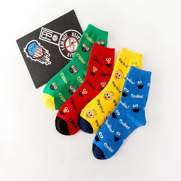 socks women's medium korean sesame street all cotton four-color female student short, Black;white
socks women's medium korean sesame street all cotton four-color female student short, Black;white