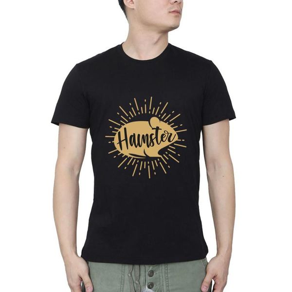 men's t-shirts hamster baseball fashion for men sale, White;black 
men's t-shirts hamster baseball fashion for men sale, White;black