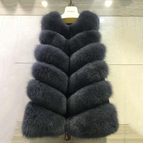 , 2021 female fur coat, 75cm long vest, winter warm waistcoat, 100% real women's & faux, Black
, 2021 female fur coat, 75cm long vest, winter warm waistcoat, 100% real women's & faux, Black
