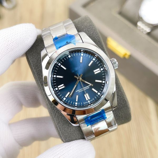 2021 men's watch relogio masculino quartz fashion classic black dial automatic calendar stainless steel, Slivery;brown
2021 men's watch relogio masculino quartz fashion classic black dial automatic calendar stainless steel, Slivery;brown