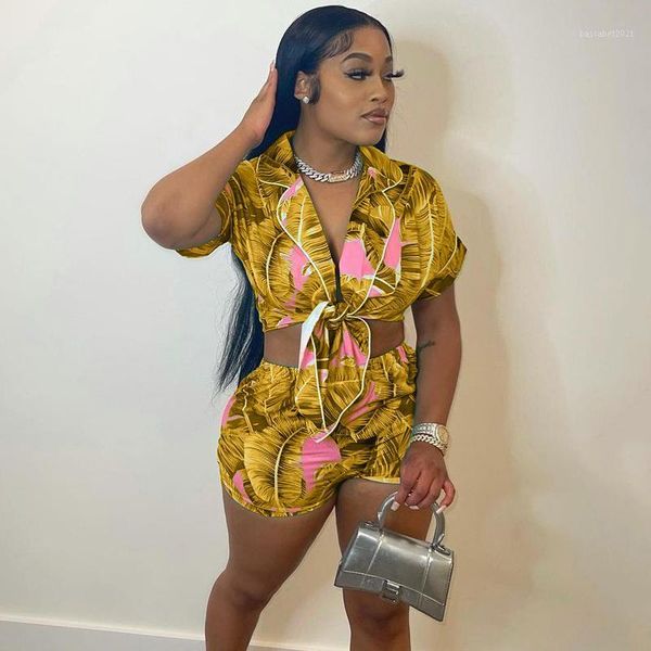 women's tracksuits 2021 quality 2 pcs women set print turn-down collar blouse and shorts summer beach outfits, Gray
women's tracksuits 2021 quality 2 pcs women set print turn-down collar blouse and shorts summer beach outfits, Gray